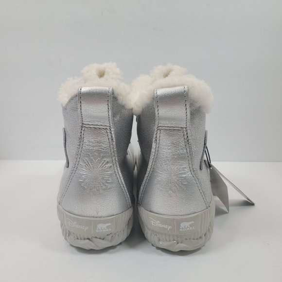 Sorel x Disney Frozen Out N About Women's Silver Boots US Size 7.5 - Picture 7 of 11